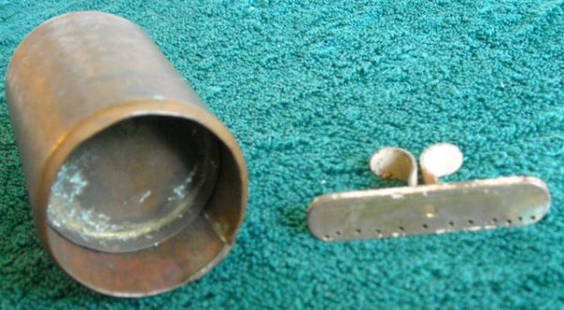 Professor Edgar's Dying Silks Feke, & Throw-Out Ribb: Professor Edgar's Dying Silks Feke, & Throw-Out Ribbon From Ellis Stanyon Old One-Off Prop Both labeled in Billy's hand.