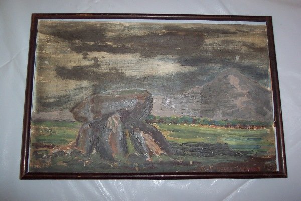 ORIGINAL ARTWORK An original oil on board composi