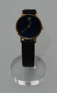 MOVADO BY ZENITH MECHANICAL SWISS WATCH: MOVADO BY ZENITH MECHANICAL SWISS WATCH, CIRCA 1960. Size: Case app. 30mm excluding crown. Condition: Working at the time of inspection. Please see pictures. Provenance: NYC prominent watch collector.