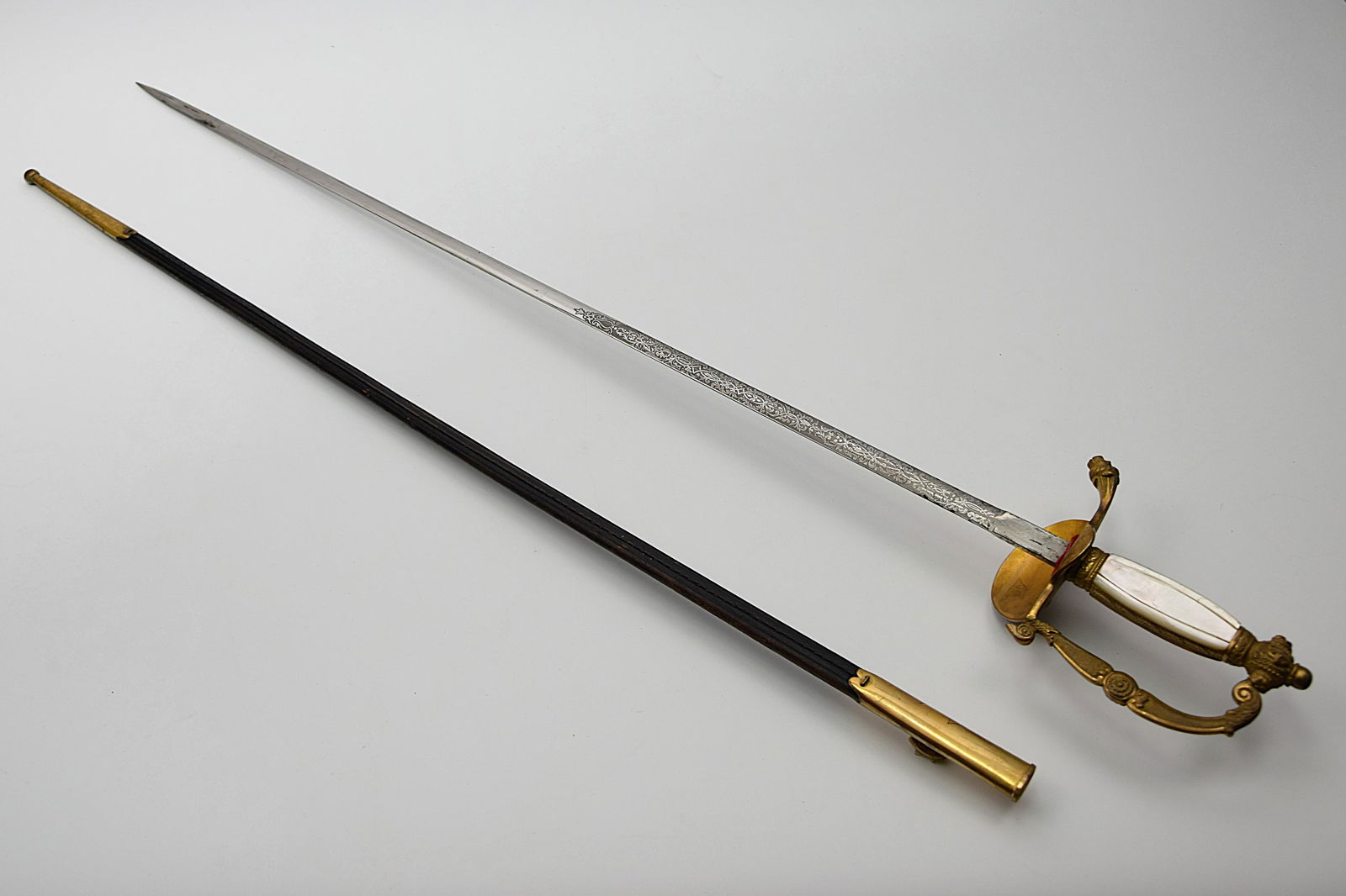 FRENCH OFFICER'S  SWORD C.19th  CENTURY NAPOLEONIC ERA (1 of 12)