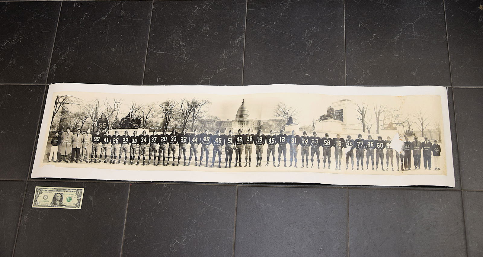 ORIGINAL 1948 WASHINGTON REDSKINS TEAM PHOTO (1 of 6)