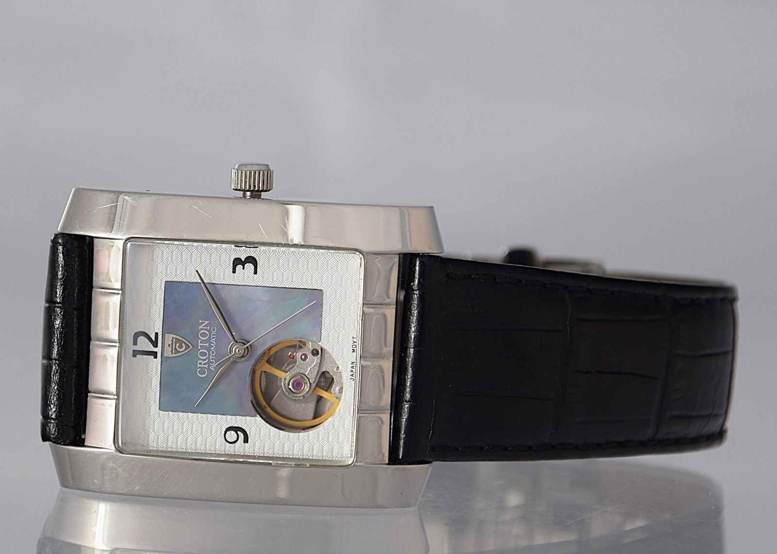 CROTON AUTOMATIC JAPAN MOVEMENT WRISTWATCH (1 of 10)