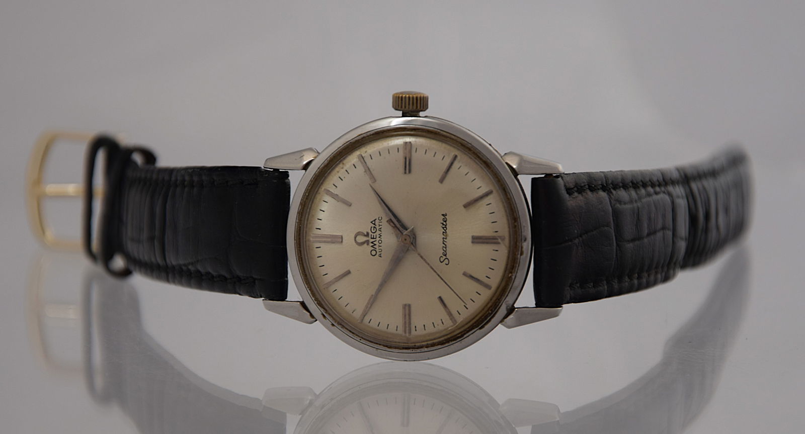 OMEGA SEA MASTER AUTOMATIC SWISS WRIST WATCH C.1960 (1 of 8)