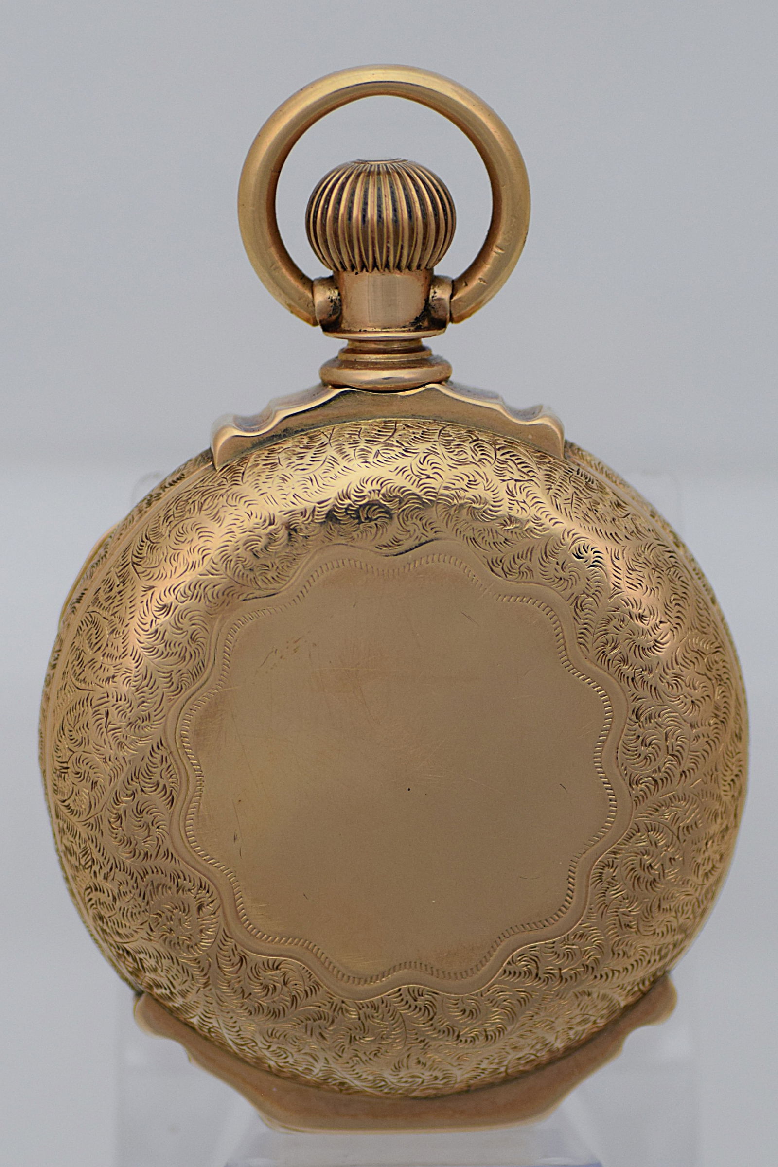ELGIN NATL. WATCH CO. 14K GOLD BOX HINGED  POCKET WATCH (1 of 16)