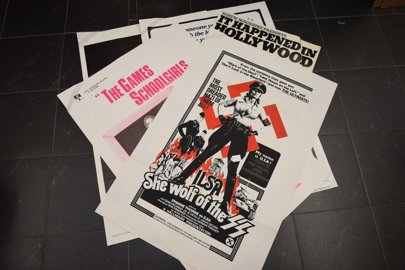ADULT THEMED MOVIE POSTERS, LOT OF 5 (1 of 11)