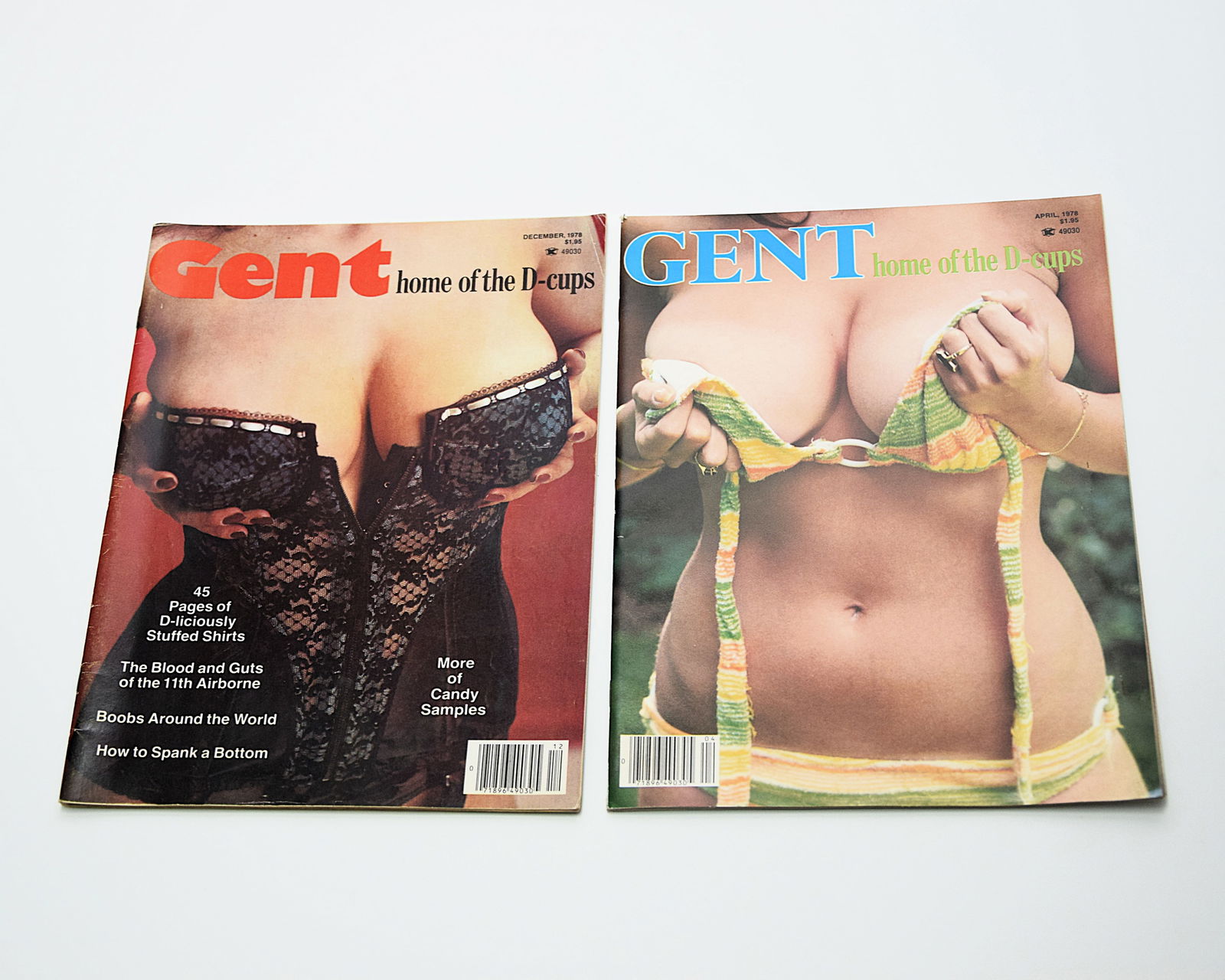 GENT ADULT MAGAZINE, LOT OF 2 YEAR 1978 (1 of 1)