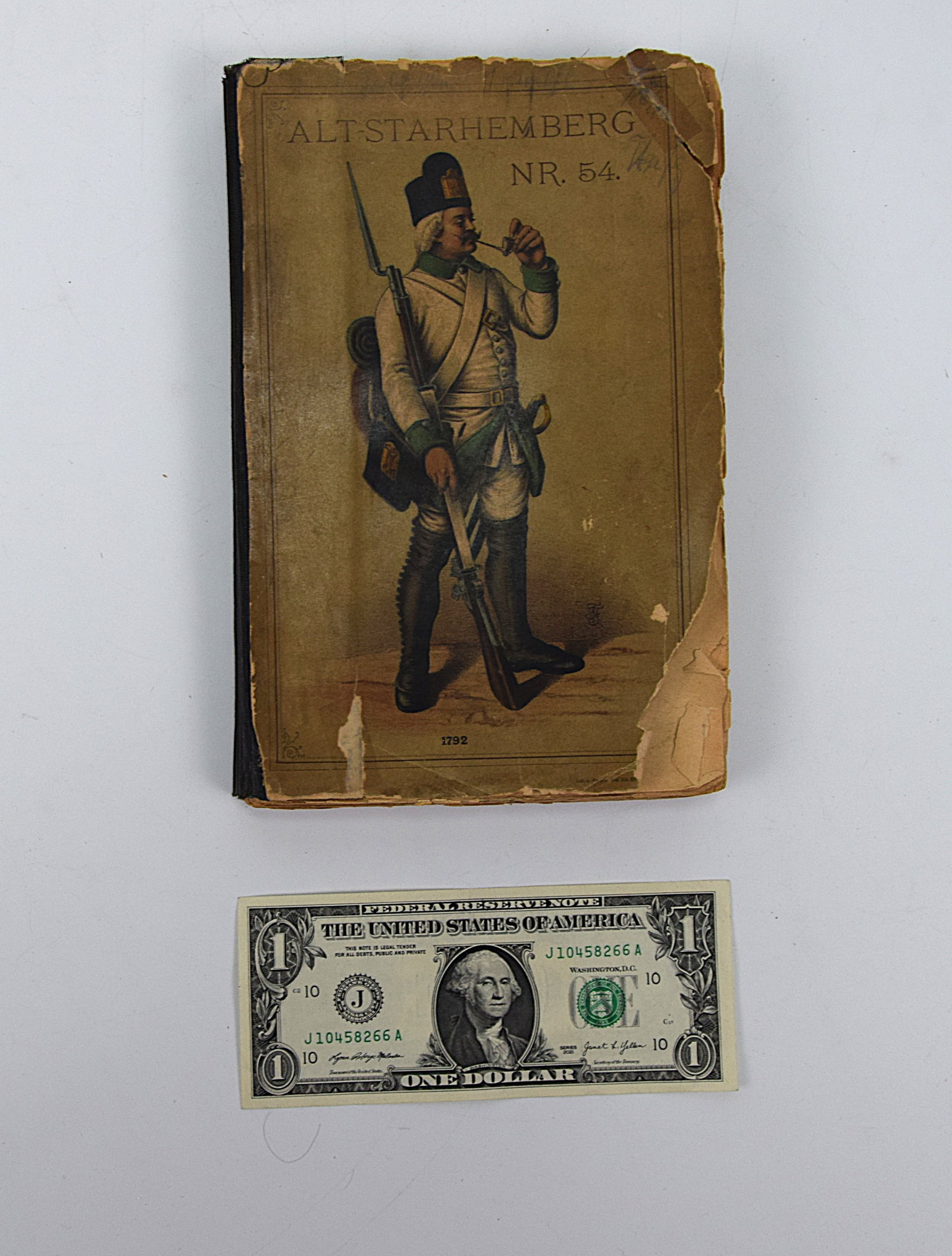RARE HISTORICAL MILITARY BOOK TITLED "Geschichte des K. u K. Infanterie-Regimentes Alt-Starhemberg (1 of 9)