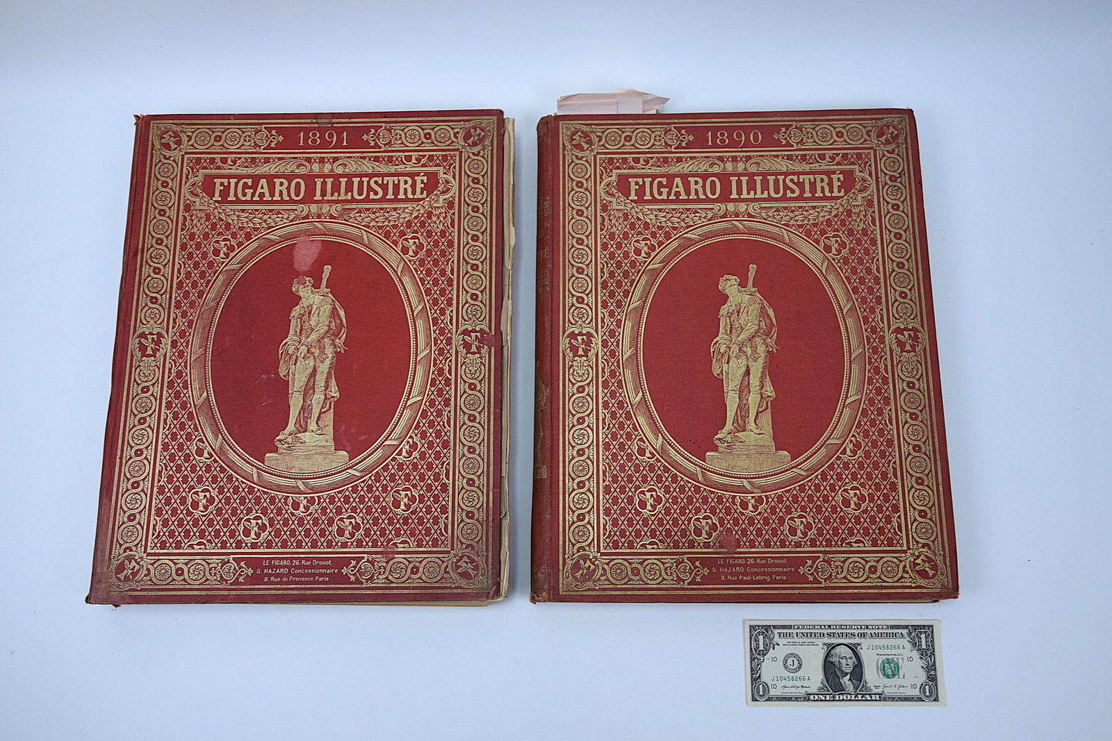 RARE COMPLETE FIGARO ILLUSTRÉ 1890–1891 TWO VOLUME SET BELLE ÉPOQUE PARIS ILLUSTRATED PERIODICAL (1 of 20)