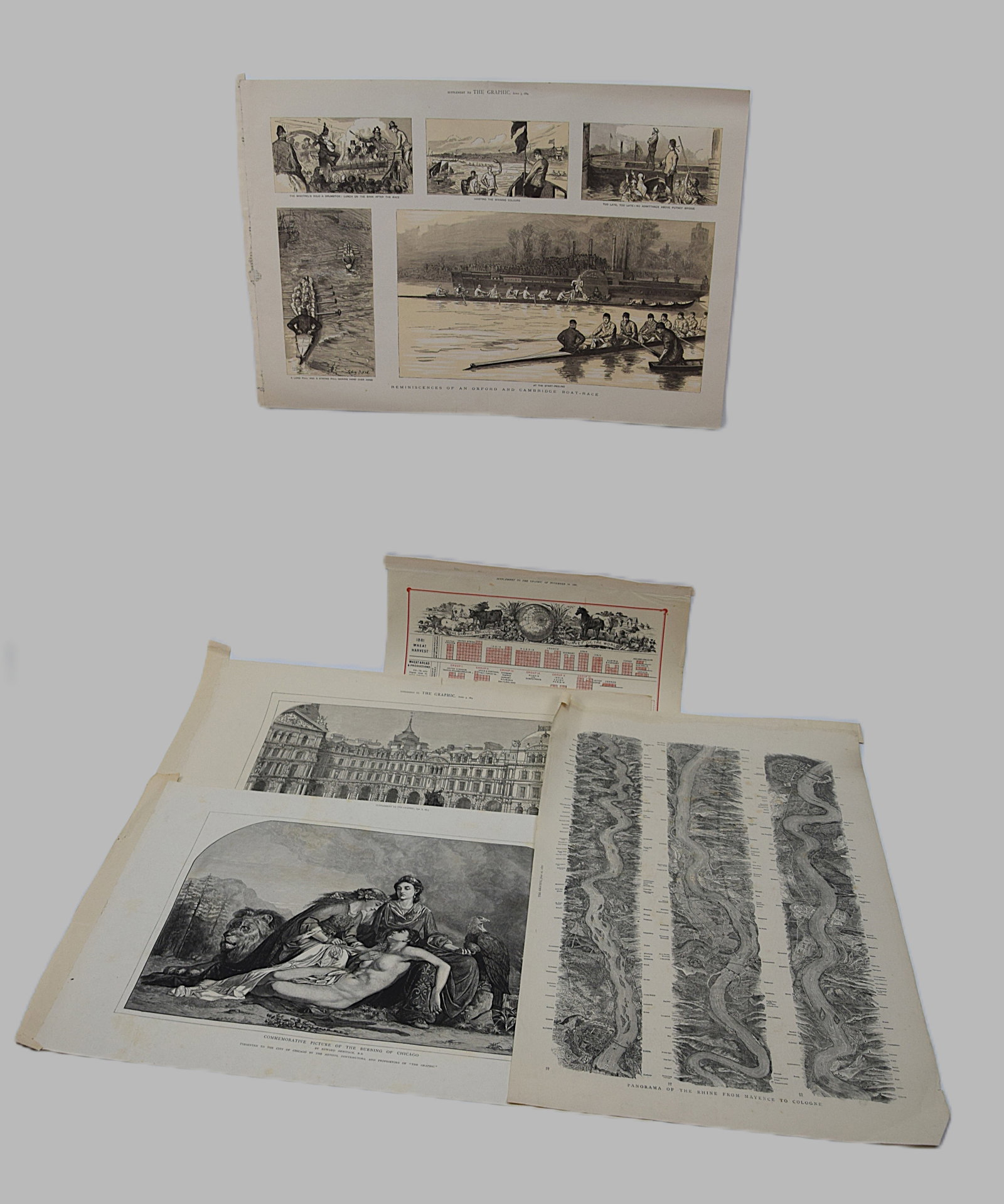 GROUP OF FIVE 19TH CENTURY THE GRAPHIC AND RELATED ILLUSTRATED NEWSPAPER PRINTS (1 of 20)