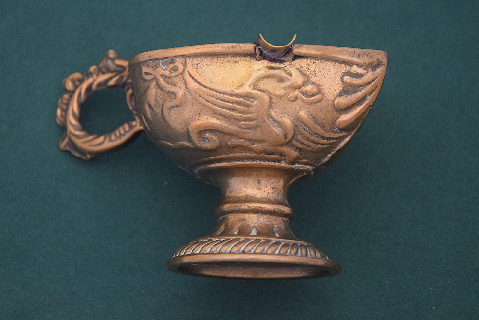 VINTAGE CHALICE ASHTRAY - 5