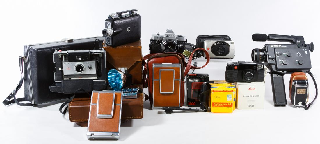 Leica C2-Zoom and Z2X Cameras: Leica C2-Zoom and Z2X Cameras C2-Zoom includes original box; together with twenty-three cameras and camera accessories Length: 14.50 inches (longest) Category: Cameras & Instruments > Cameras Shipping