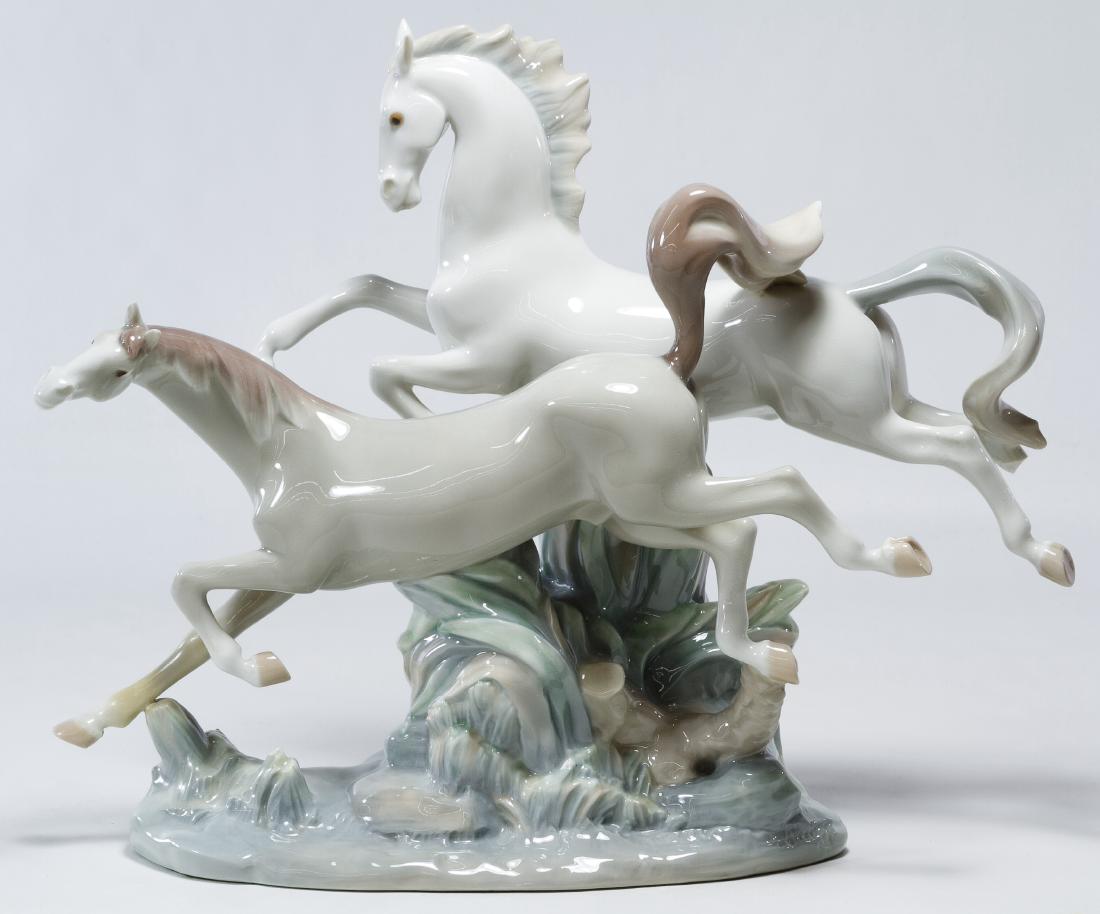 lladro man on horse