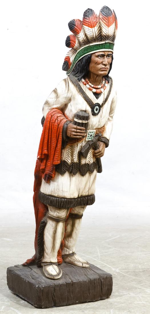 Resin Cigar Store Indian by Universal Statuary