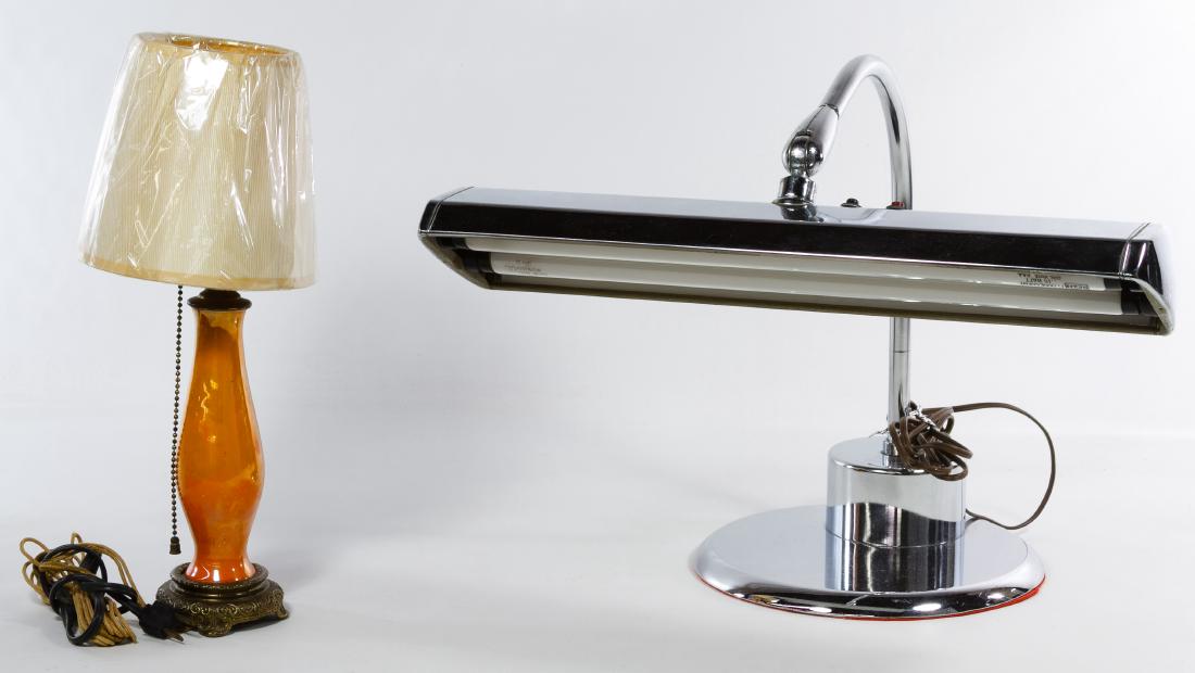 MCM Chrome Desk Lamp (1 of 1)