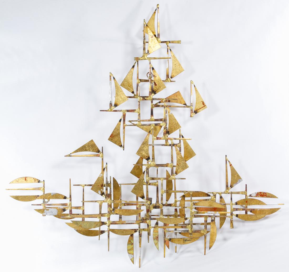 William Bowie (American, 1926-1994) Brutalist Wall (1 of 2)