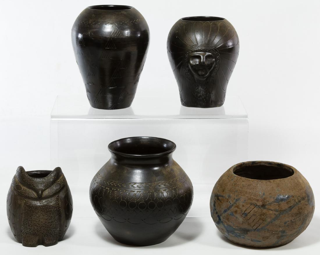 Louise Bigmeat Maney (Native American, d.2001) Pottery (1 of 6)