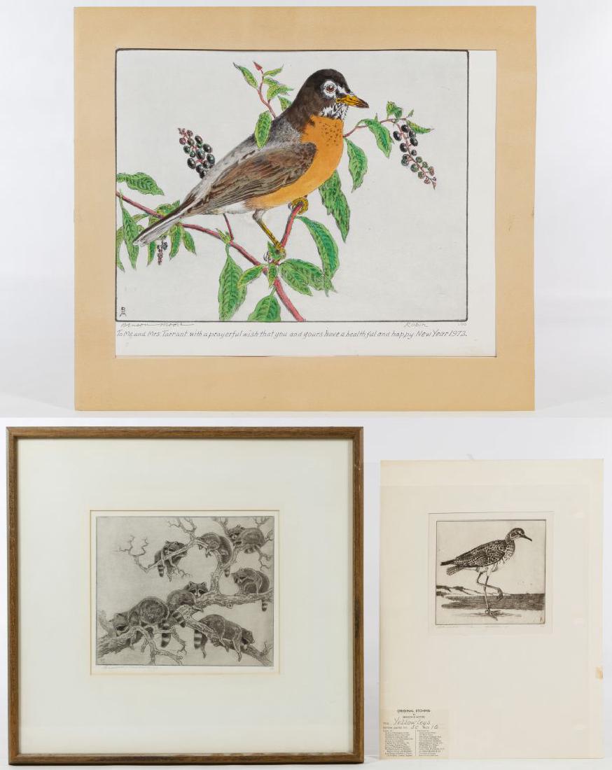 Benson Bond Moore (American, 1882-1974) Etchings and (1 of 2)
