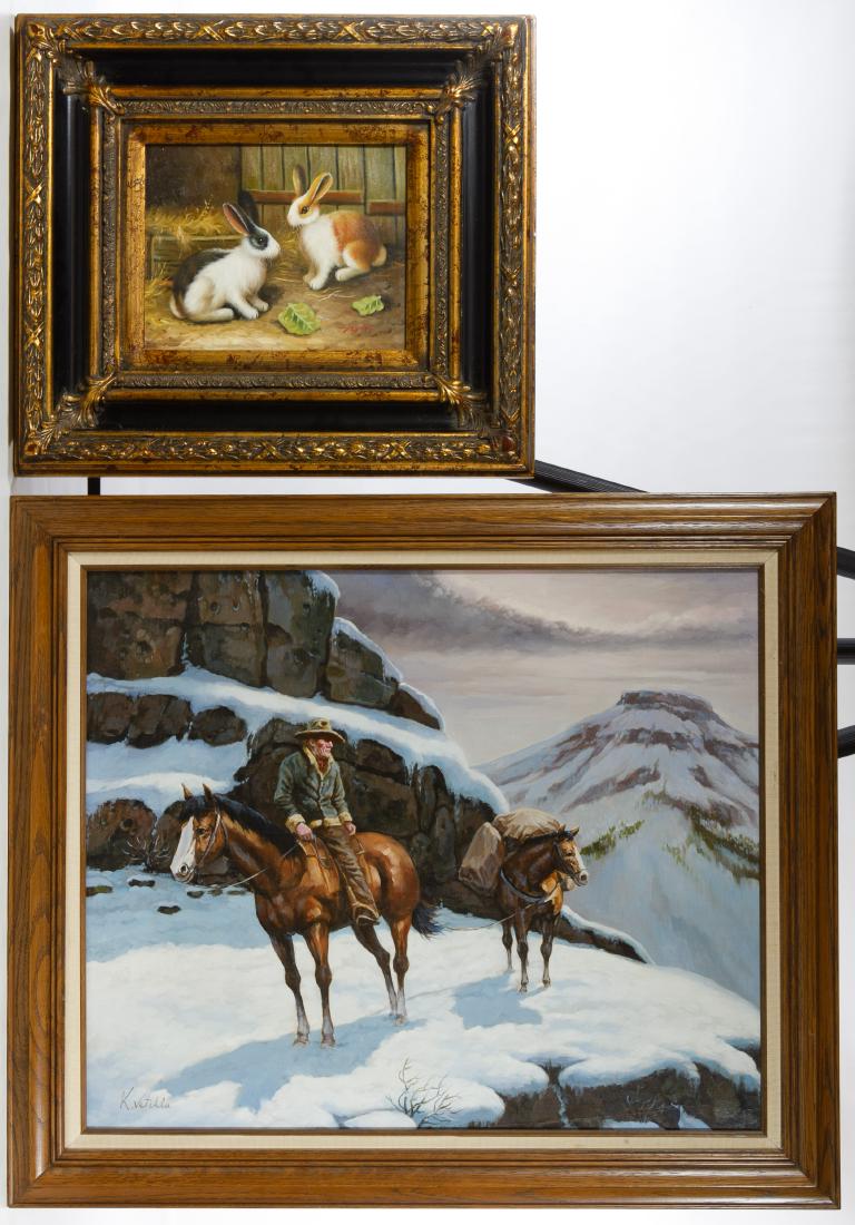 K. Vetilla (21st Century) Oil on Canvas (1 of 5)