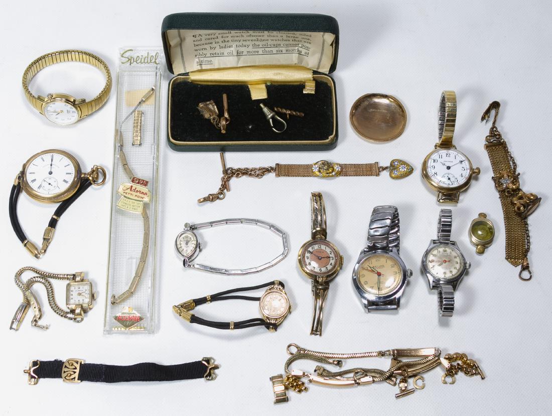 Ladies Pocket, Pendant and Wrist Watch Assortment (1 of 1)