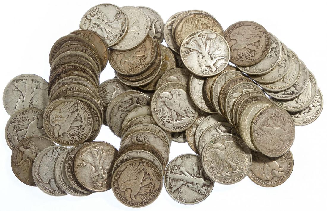 Walking Liberty 50c Assortment (1 of 1)