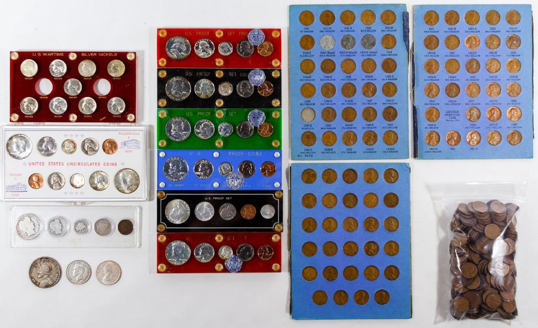 US and World Silver Coin Assortment (1 of 1)