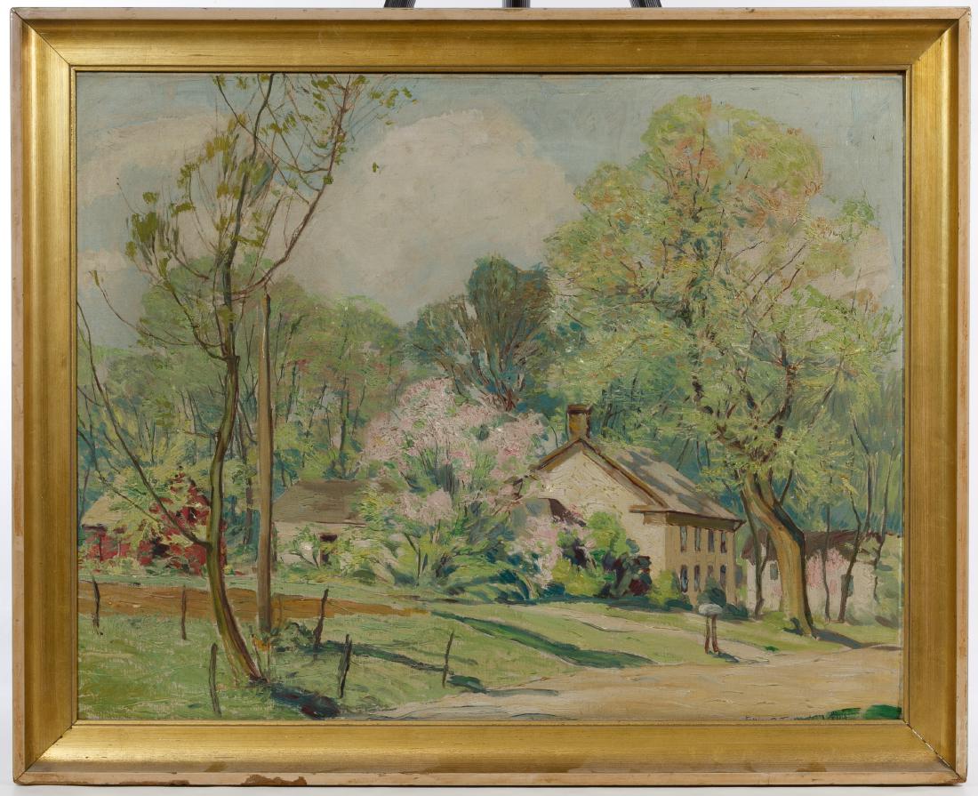 Emil O. Thulin (American, 1891-1965) 'Spring Time' Oil (1 of 4)