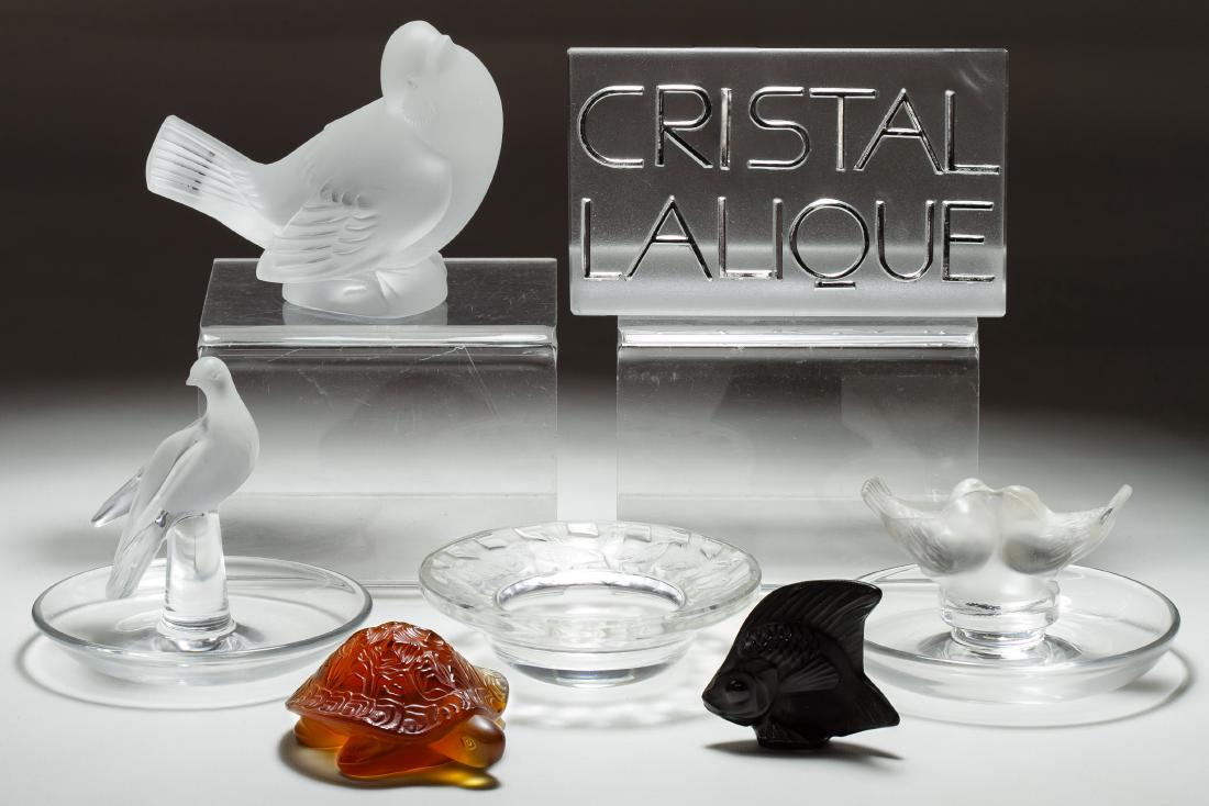 Lalique Crystal Animal Assortment (1 of 1)