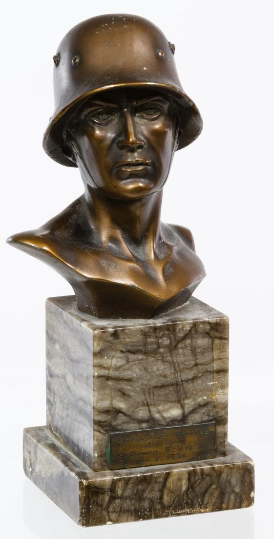 German World War I Soldier Statue (1 of 4)