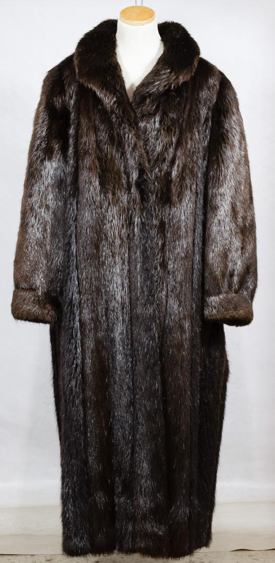 Beaver Fur Coat by Andriana Furs (1 of 2)