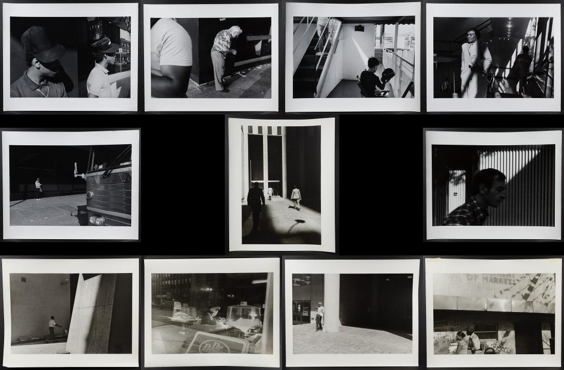 Dawoud Bey (American, b.1953) 'People on the Street': Dawoud Bey (American, b.1953) 'People on the Street' Photograph Assortment Including (5) matted photographs and (6) glossy photographs; unsigned, undated and unframed Height: 15.75 inches, Width: 19.7