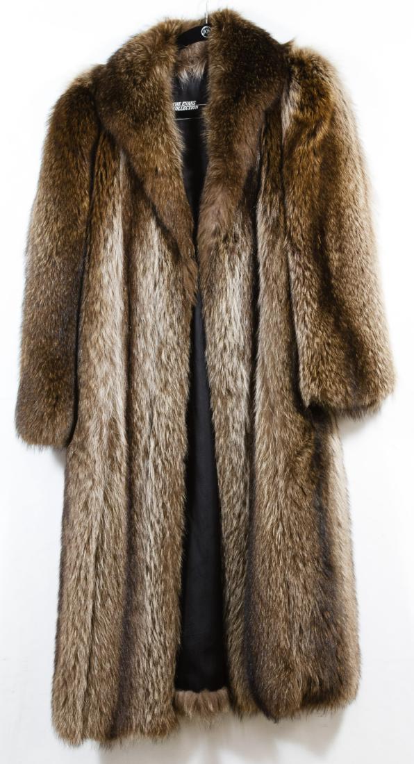 Beaver Fur Coat By Evans Collection