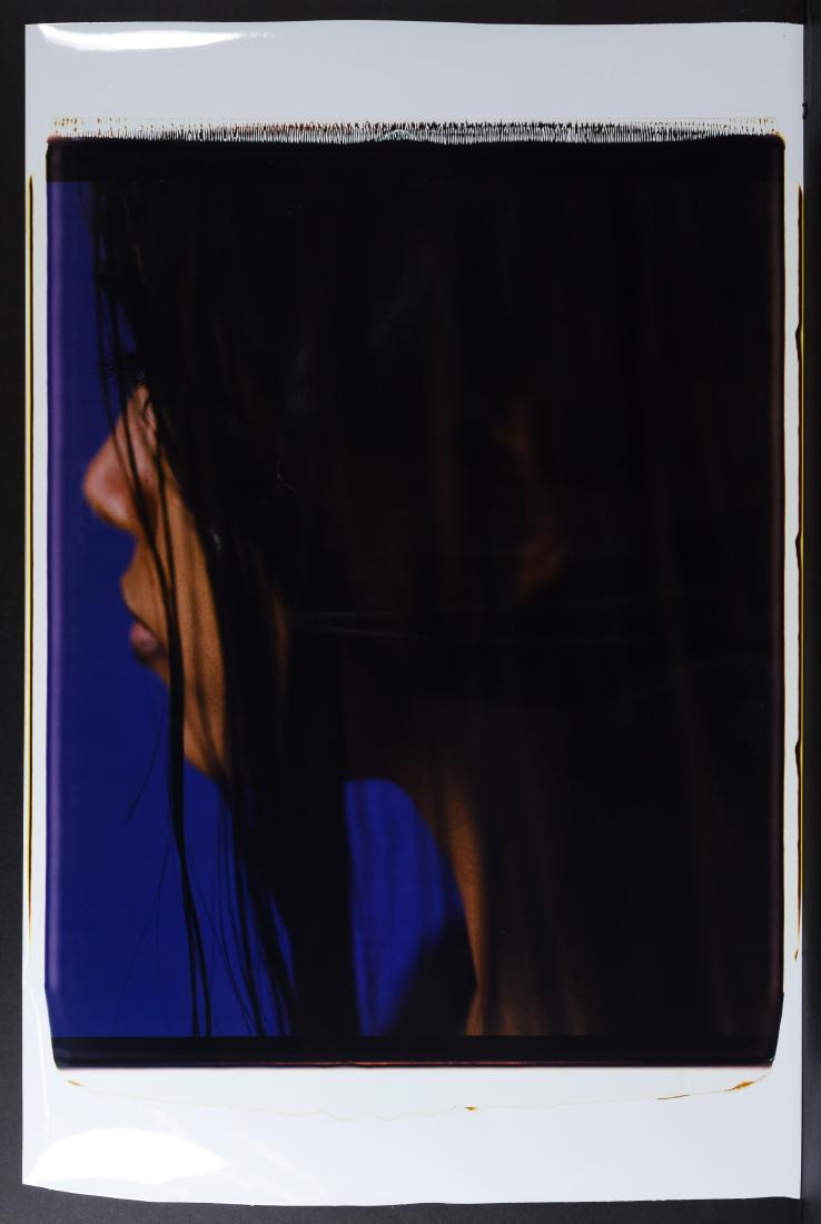 Dawoud Bey (American, b.1953) Portrait Photograph: Dawoud Bey (American, b.1953) Portrait Photograph Undated, unsigned, depicting a female with long hair Height: 33.00 inches, Width: 22.00 inches Category: Fine Art > Photographs Shipping Status: Leona