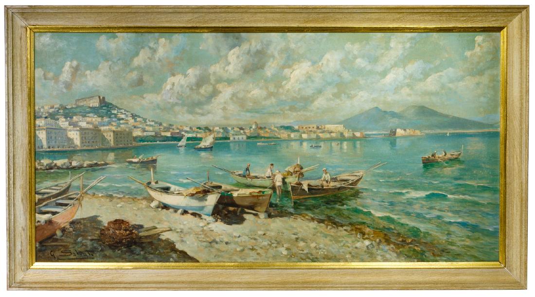 Giuseppe Salvati (Italian, 1900-1968) Oil on Canvas (1 of 5)