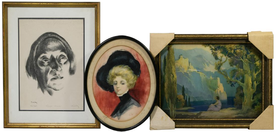 Mildred Simon Rackley (American, 1906-1992) 'Refugee (1 of 4)