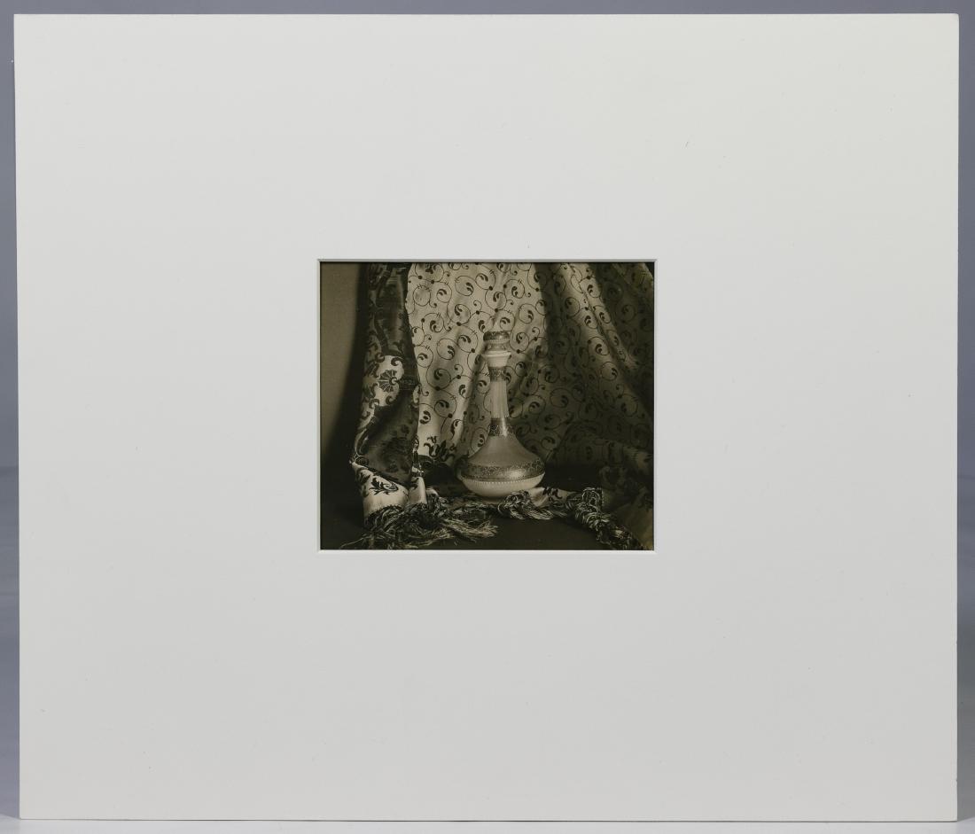 Jaromir Funke (Czech, 1896-1945) Gelatin Silver: Jaromir Funke (Czech, 1896-1945) Gelatin Silver Photograph 1922, pencil signed by the daughter of the artist en verso, depicting a still life of a decanter Height: 4.25 inches, Width: 5.00 inches (pho