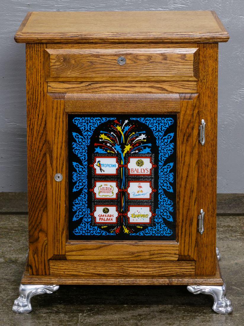 Vintage slot machine stands for sale