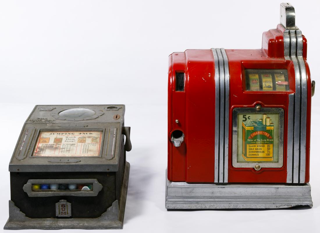 Jennings 5c Grandstand Cigarette Trade Stimulator (1 of 4)