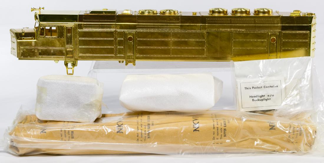 KTM Electro-Motive Diesel Brass Train Engine (1 of 2)