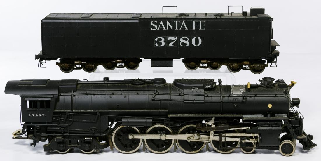 KTM Santa Fe 4-8-4 Brass Train Engine and Tender (1 of 4)