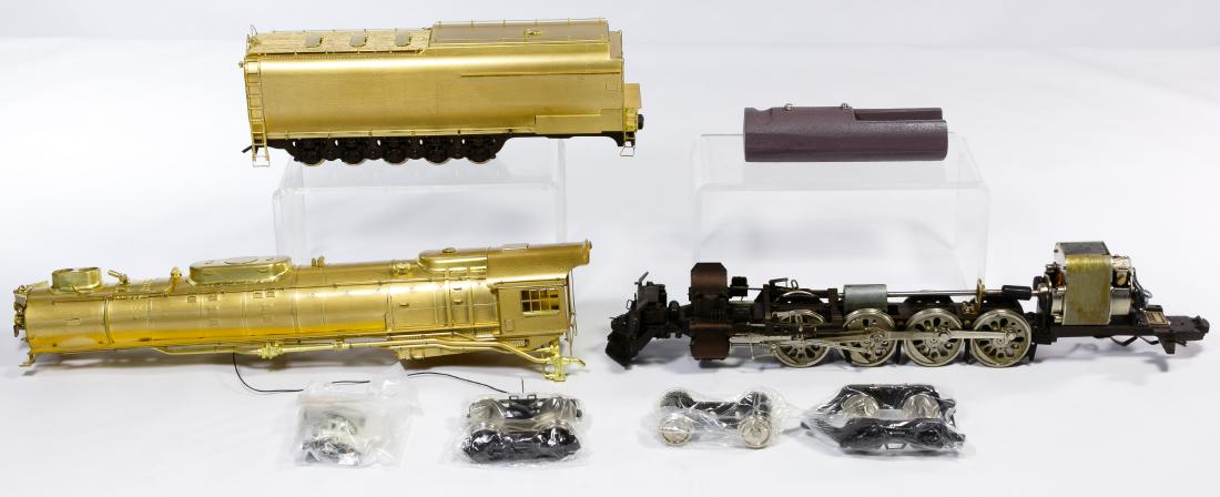 KTM Union Pacific 4-8-4 Brass Train Engine and Tender (1 of 3)