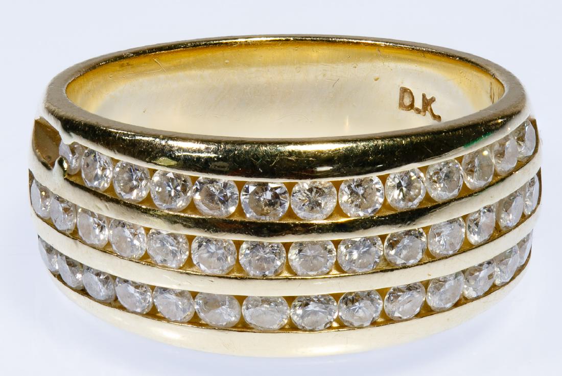 14k Gold and Diamond Ring (1 of 3)