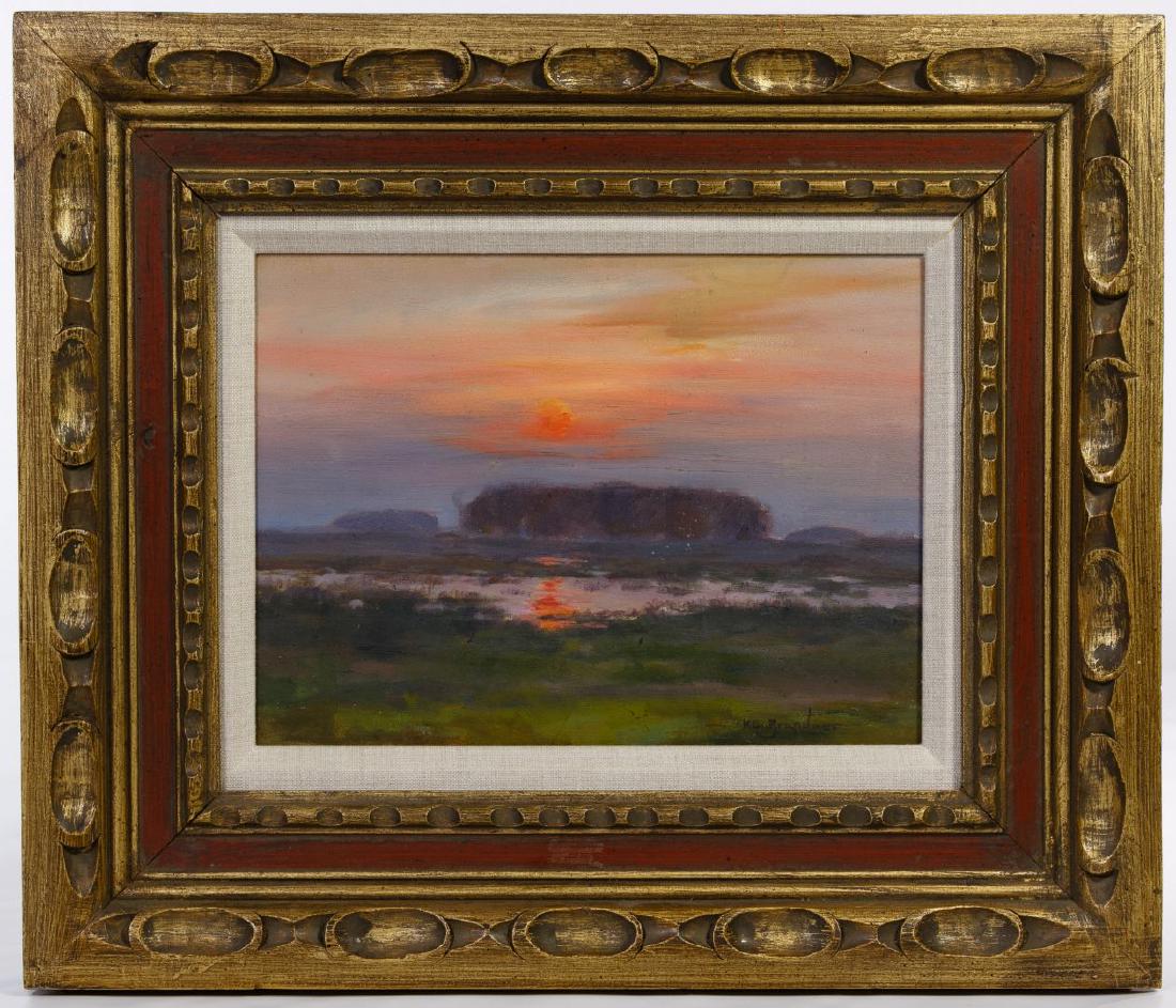Karl Brandner (American, 1898-1961) Oil on Board (1 of 5)