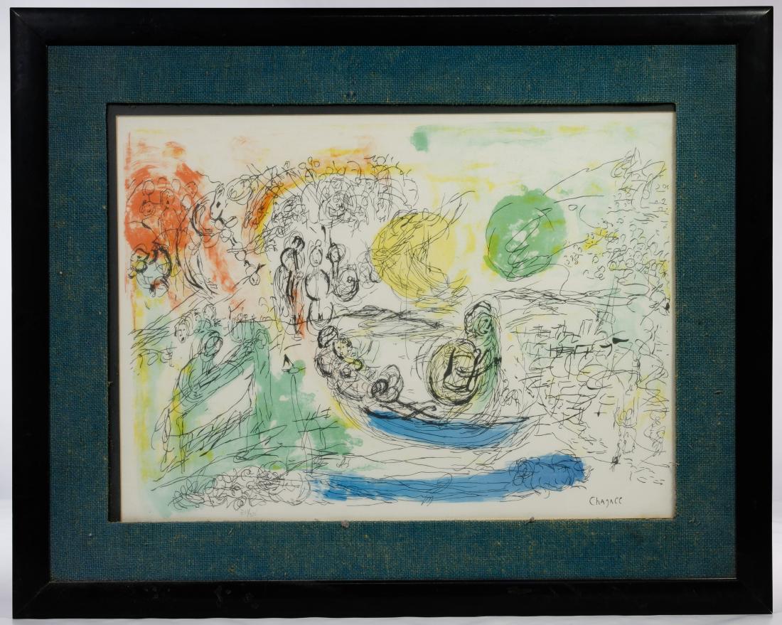 Marc Chagall (Russian / American, 1887-1985) Lithograph (1 of 4)