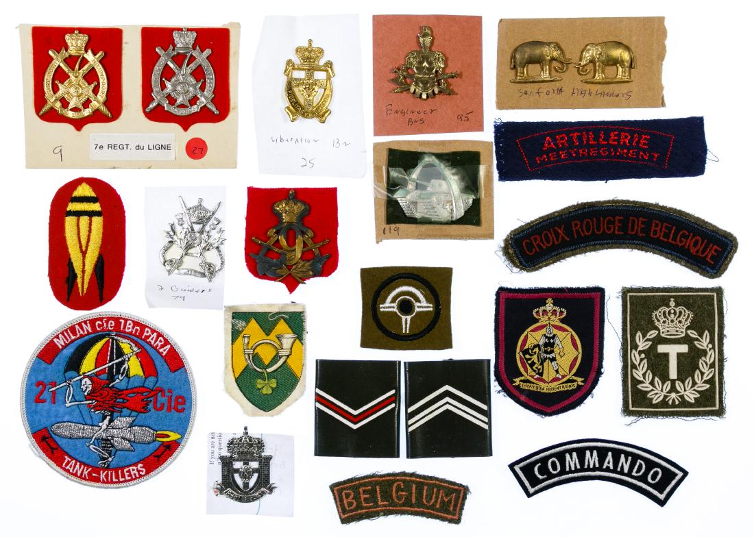 Post World War II Military Insignia Assortment (1 of 2)