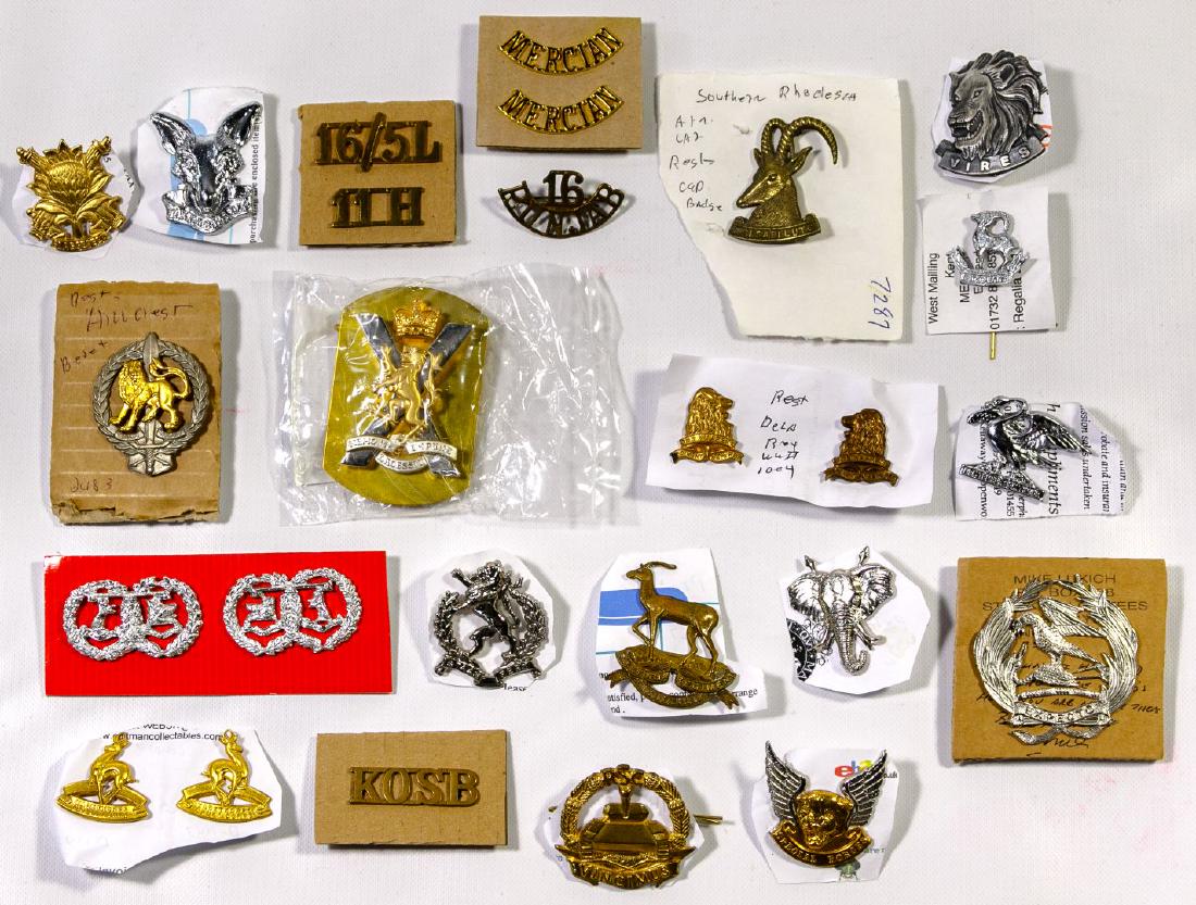 South African Cap and Collar Badge Assortment (1 of 2)