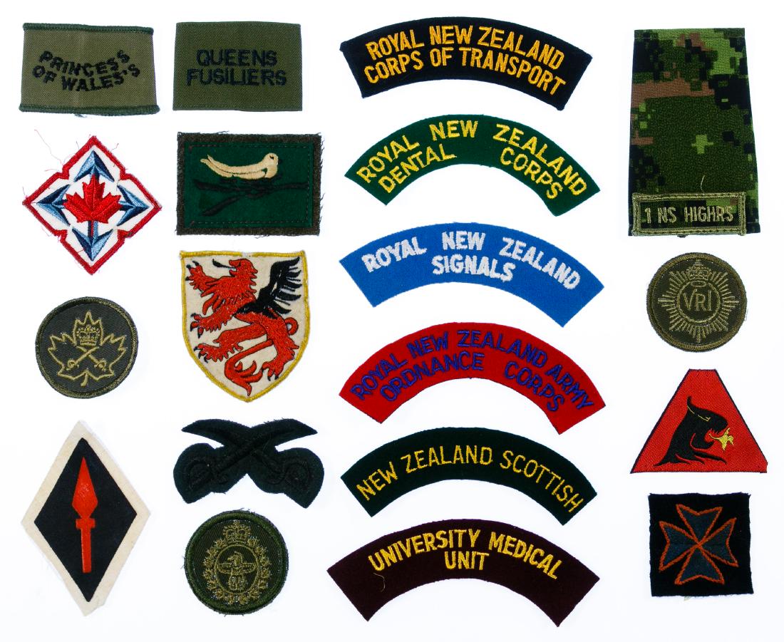 World War II and Current British / Commonwealth Patch (1 of 2)