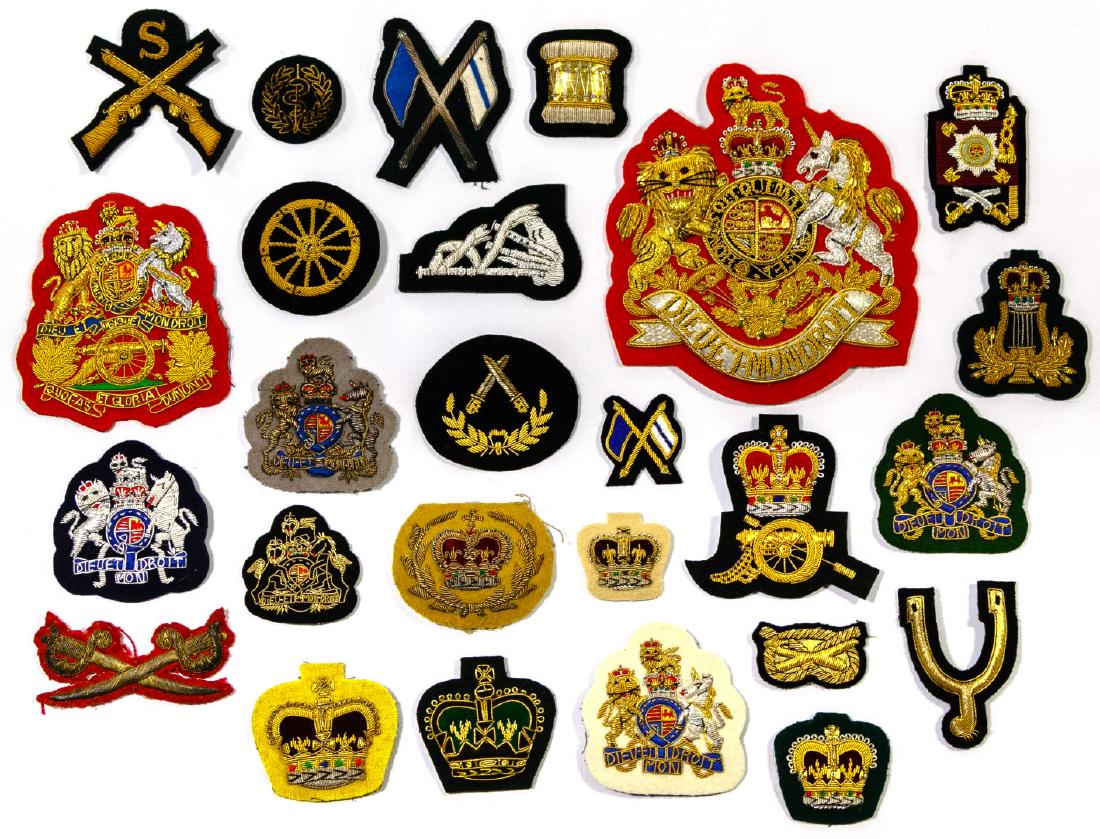 World War II and Current British Bullion Patches (1 of 2)