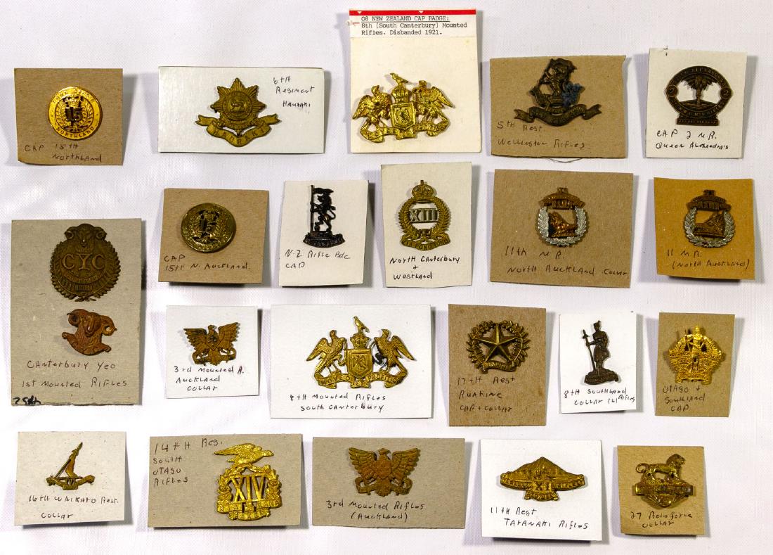 World War II and Current New Zealand Cap and Collar (1 of 2)