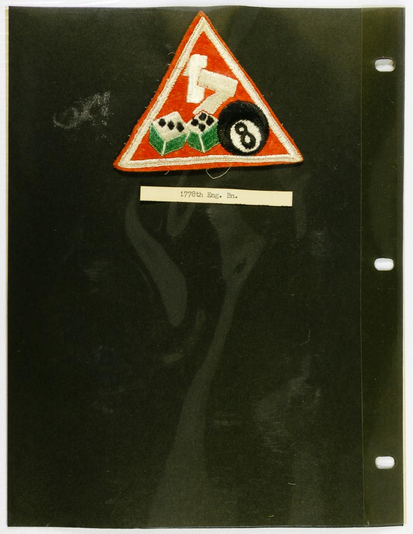 World War II and Later Military Patch Assortment (1 of 7)