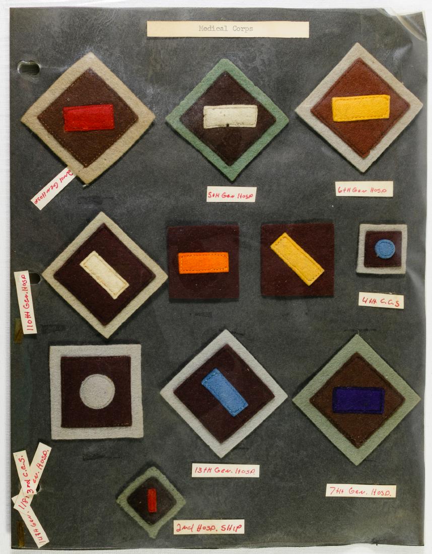 World War II and Later Unit World Patch Assortment (1 of 4)